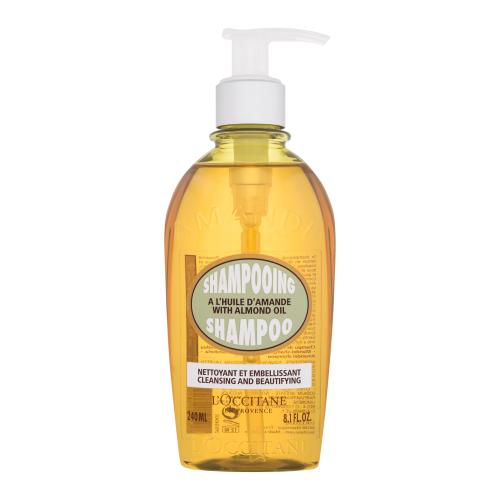 L'Occitane Almond Shampoo 240 ml šampón pre ženy na všetky typy vlasov