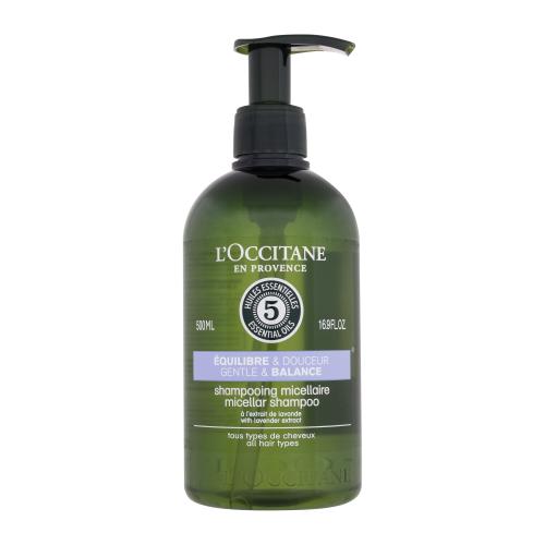 L'Occitane Aromachology Gentle & Balance Micellar Shampoo 500 ml šampón pre ženy na všetky typy vlasov