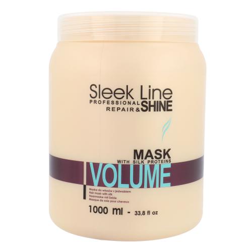 Stapiz Sleek Line Volume 1000 ml maska na vlasy pre ženy na šedivé vlasy; na jemné vlasy