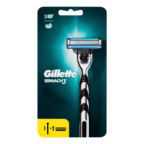 Gillette Mach3 holiaci strojček + náhradné hlavice 2 ks