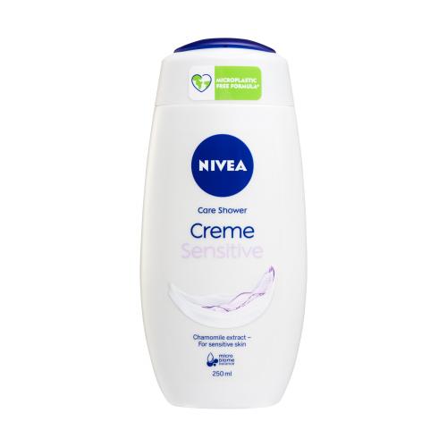 Nivea Creme Sensitive 250 ml sprchovací krém pre citlivú pokožku pre ženy