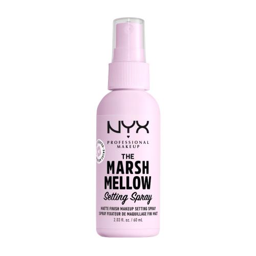 NYX Professional Makeup Marshmellow Setting Spray 60 ml zmatňujúci sprej na fixáciu make-upu pre mužov