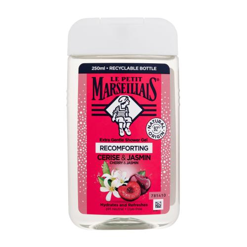 Le Petit Marseillais Extra Gentle Shower Gel Cherry & Jasmin 250 ml sprchovací gél s upokojujúcou vôňou unisex