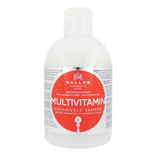 Kallos Cosmetics Multivitamin 1000 ml šampón pre suché a poškodené vlasy pre ženy