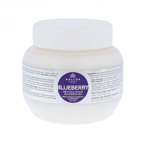 Kallos Cosmetics Blueberry 275 ml regeneračná maska pre suché a poškodené vlasy pre ženy