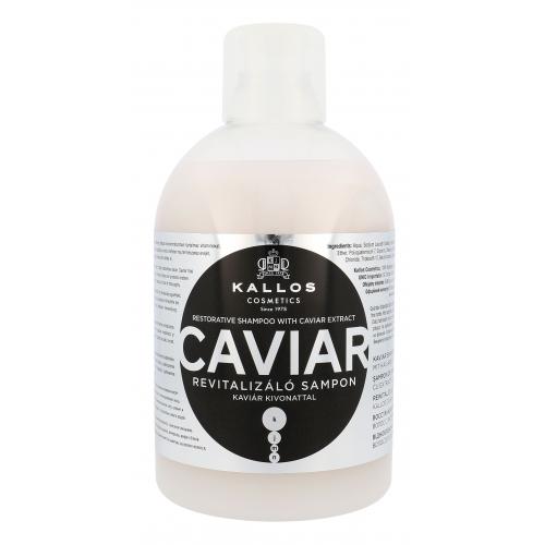 Kallos Cosmetics Caviar Restorative 1000 ml šampón pre lesk a hebkosť vlasov pre ženy