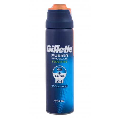 Gillette Fusion Proglide Sensitive 2in1 170 ml gél na holenie pre mužov