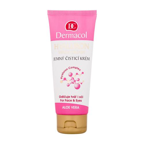 Dermacol Hyaluron jemný čistiaci krém na tvár a oči 100 ml