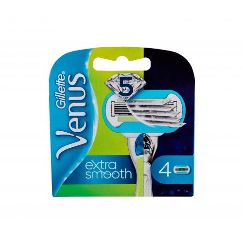 Gillette Venus Extra Smooth náhradné žiletky 4 ks