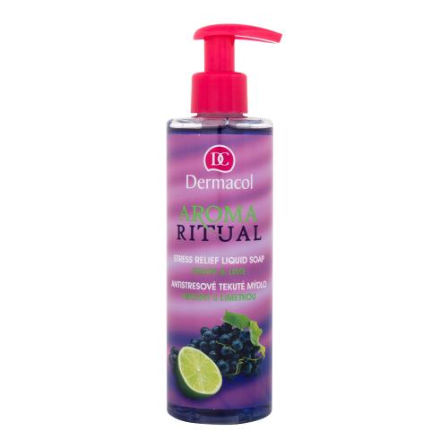 Dermacol Aroma Moment Grape & Lime antistresové tekuté mydlo 250 ml