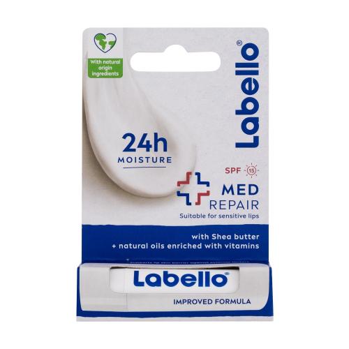 Labello Med Repair SPF15 4,8 g balzam na pery unisex