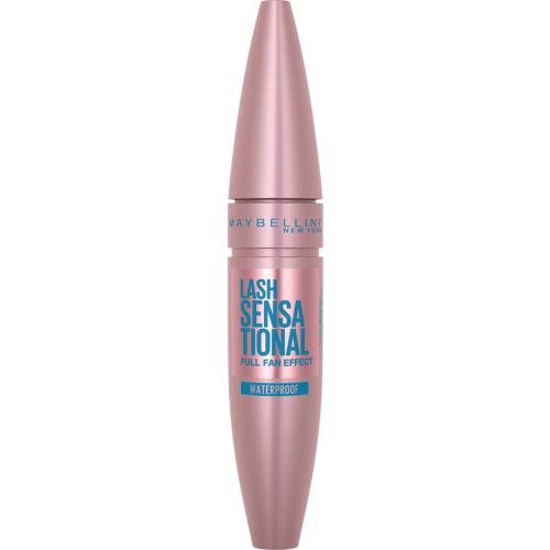 MAYBELLINE NEW YORK Lash Sensational vodeodolná riasenka pre predĺženie, natočenie a objem odtieň Black 9.4 ml