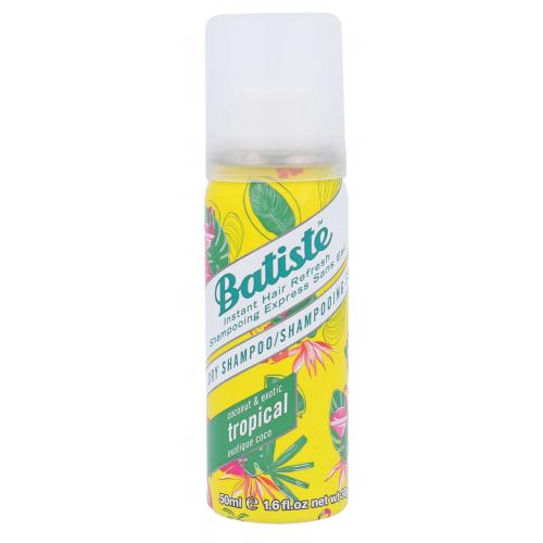 Batiste Tropical 50 ml suchý šampón s exotickou kokosovou vôňou pre ženy