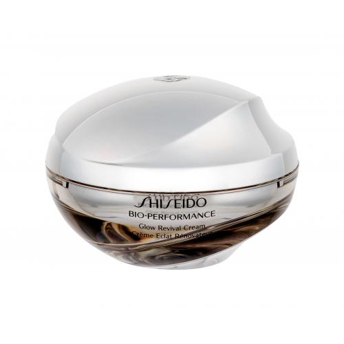 Shiseido Bio-Performance Glow Revival Cream 50 ml denný pleťový krém pre ženy na veľmi suchú pleť; proti vráskam; na rozjasnenie pleti