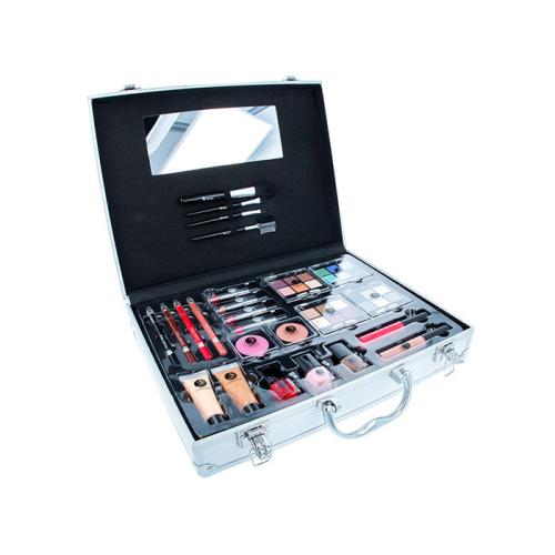2K Beauty Unlimited Train Case dekoratívna kazeta Complete Makeup Palette pre ženy