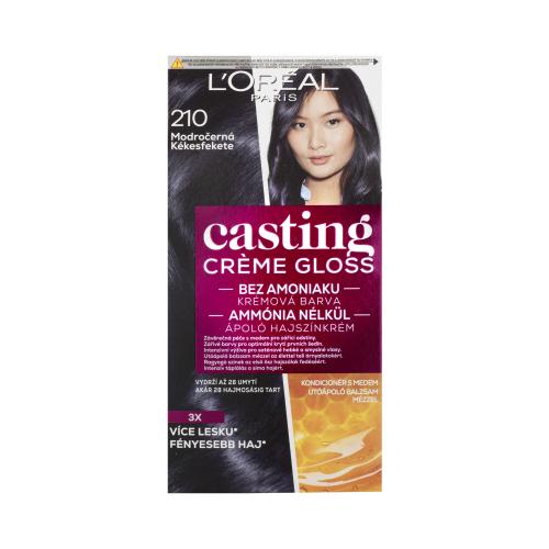 L’Oréal Paris Casting Creme Gloss farba na vlasy odtieň 210 Blue Black 1 ks