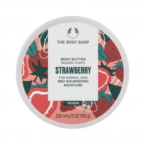 The Body Shop Strawberry 200 ml telové maslo pre ženy