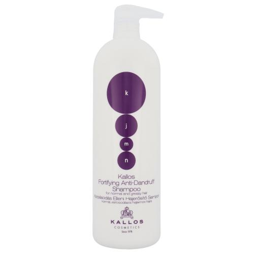 Kallos Cosmetics KJMN Fortifying Anti-Dandruff 1000 ml šampón pre ženy proti lupinám; na mastné vlasy; na normálne vlasy