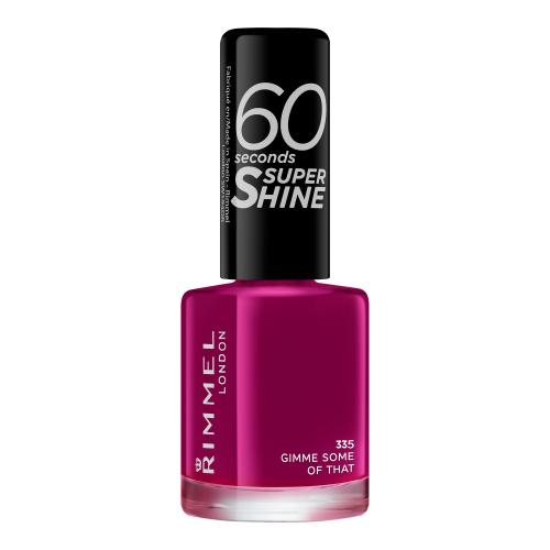 Rimmel 60 Seconds Super Shine lak na nechty odtieň 335 Gimme Some Of That 8 ml