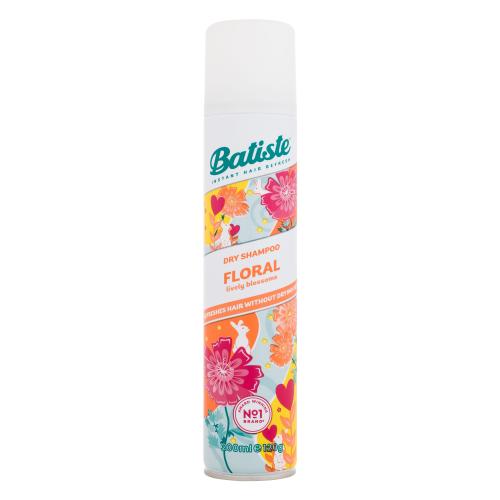 Batiste Bright & Lively Floral suchý šampón pre všetky typy vlasov 200 ml
