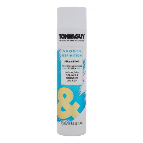 TONI&GUY Smooth Definition For Dry Hair 250 ml šampón pre ženy na šedivé vlasy