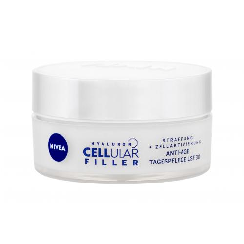 Nivea Hyaluron Cellular Filler SPF30 50 ml denný pleťový krém pre ženy proti vráskam