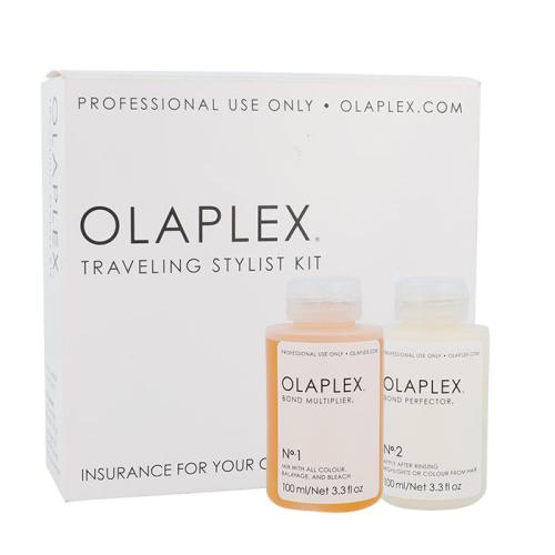 Olaplex Bond Multiplier No. 1 darčeková kazeta Bond Multiplier No. 1 100 ml + Bond Perfector No. 2 2 x 100 ml + Dosing Dispenser W poškodená krabička