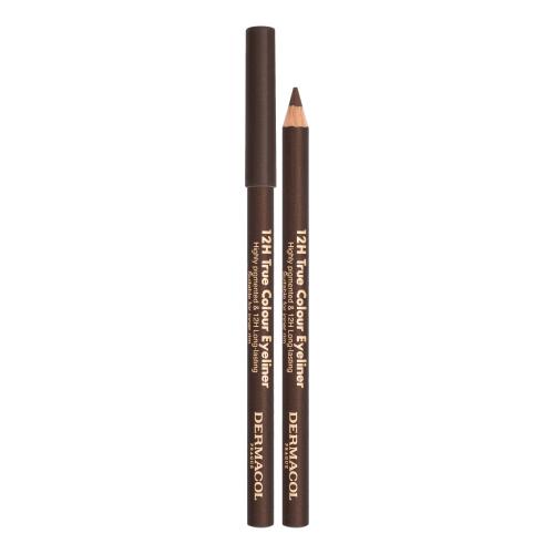 Dermacol 12H True Colour 0,28 g ceruzka na oči pre ženy 4 Light Brown