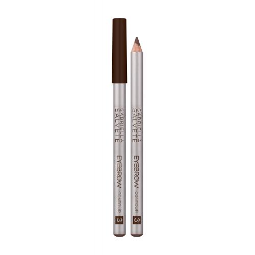 Gabriella Salvete Eyebrow Contour ceruzka na obočie odtieň 03 Chocolate 0,28 g