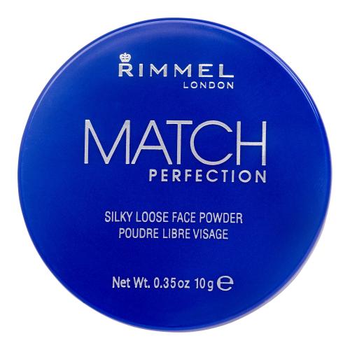 Rimmel London Match Perfection 10 g púder pre ženy 001 Transparent