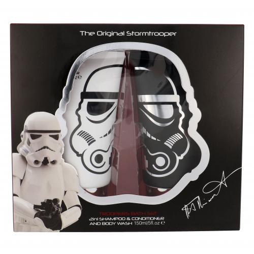 Star Wars Stormtrooper darčeková kazeta pre deti šampón 2 v 1 150 ml + sprchovací gél 150 ml