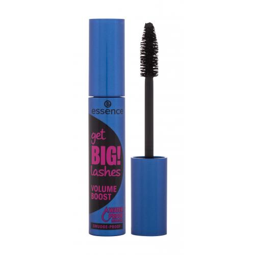 essence Get BIG! Lashes vodeodolná riasenka pre objem odtieň 01 Black 12 ml