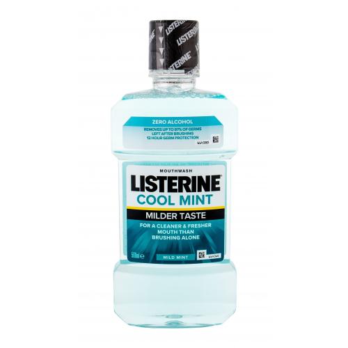 Listerine Cool Mint Mild Taste Mouthwash 500 ml ústna voda unisex