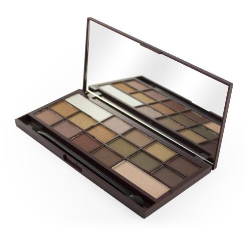 I Heart Revolution Chocolate Eyeshadow Palette 22 g očný tieň pre ženy Golden Bar