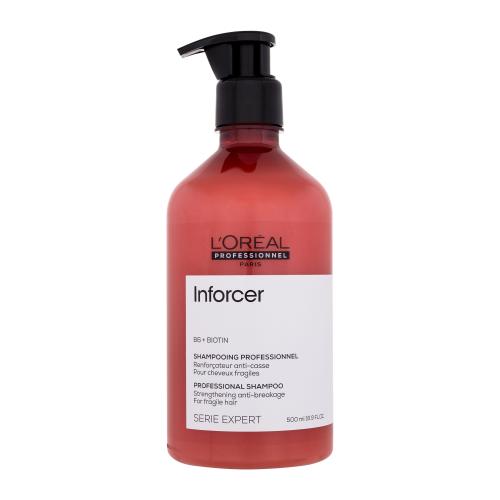 L'Oréal Professionnel Inforcer Professional Shampoo 500 ml šampón pre ženy na lámavé vlasy