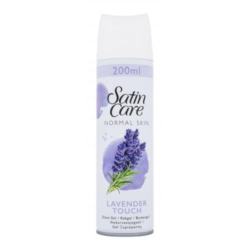 Gillette Satin Care Lavender Touch 200 ml gél na holenie s levanduľou pre ženy