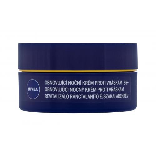 Nivea Revitalizing obnovujúci nočný krém proti vráskam 55+ 50 ml