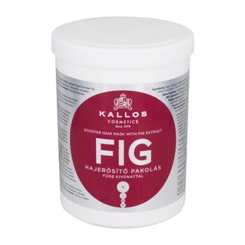 Kallos Cosmetics Fig 1000 ml maska na vlasy pre ženy na poškodené vlasy