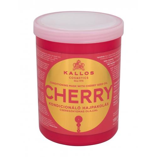 Kallos Cosmetics Cherry 1000 ml maska pre suché vlasy pre ženy