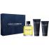 Dolce&Gabbana Pour Homme Darčeková kazeta pre mužov toaletná voda 125 ml + balzam po holení 100 ml + sprchovací gél 50 ml