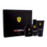 Ferrari Scuderia Ferrari Black Darčeková kazeta toaletná voda 125 ml + sprchovací gél 150 ml + deodorant 150 ml