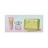 Versace Bright Crystal Darčeková kazeta pre ženy toaletná voda 90 ml + telové mlieko 100 ml + kabelka