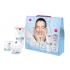 Dermacol Aqua Beauty Darčeková kazeta pre ženy denná pleťová starostlivosť 50 ml + úmývací gél na tvár 3 v 1 150 ml + čistiaca micelárna voda 400 ml
