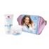 Dermacol Aqua Beauty Darčeková kazeta pre ženy denná pleťová starostlivosť 50 ml + umývací gél na tvár 3 v 1 150 ml + kozmetická taštička