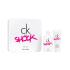 Calvin Klein CK One Shock For Her Darčeková kazeta toaletná voda 200 ml + telové mlieko 100 ml