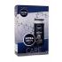 Nivea Men Active Clean Darčeková kazeta pre mužov sprchovací gél 250 ml + univerzálny krém Men Creme 75 ml