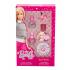 Barbie Barbie Darčeková kazeta pre deti toaletná voda 30 ml + lak na nechty 2 x 5 ml + pilník na nechty + zdobiace kamienky na nechty