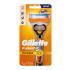 Gillette Fusion5 Power Silver Holiaci strojček pre mužov 1 ks