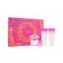Versace Bright Crystal Absolu Darčeková kazeta pre ženy parfumovaná voda 90 ml + sprchovací gél 100 ml + parfumovaná voda 5 ml + telové mlieko 100 ml