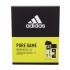 Adidas Pure Game Darčeková kazeta deospray 75 ml + sprchovací gél 250 ml poškodená krabička